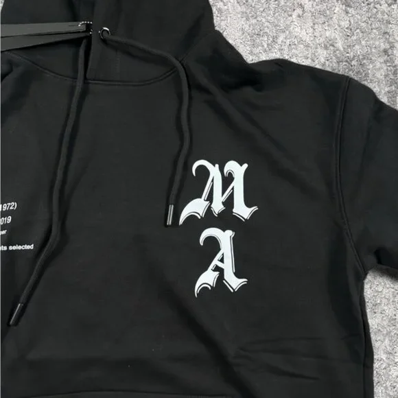 AMIRI Grim Reaper MA Logo Men's Large Hoodie